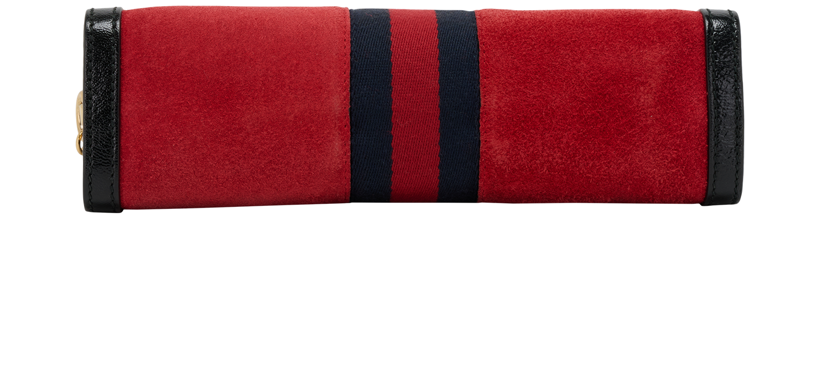 Ophidia Chain Crossbody, &pound;695, Handbags, Black/Red, Leather/Suede, Top view